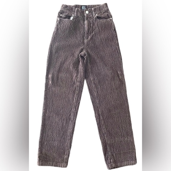 BDG Bubble Corduroy High-waisted Baggy Pant in Brown Size 27 - Picture 5 of 9